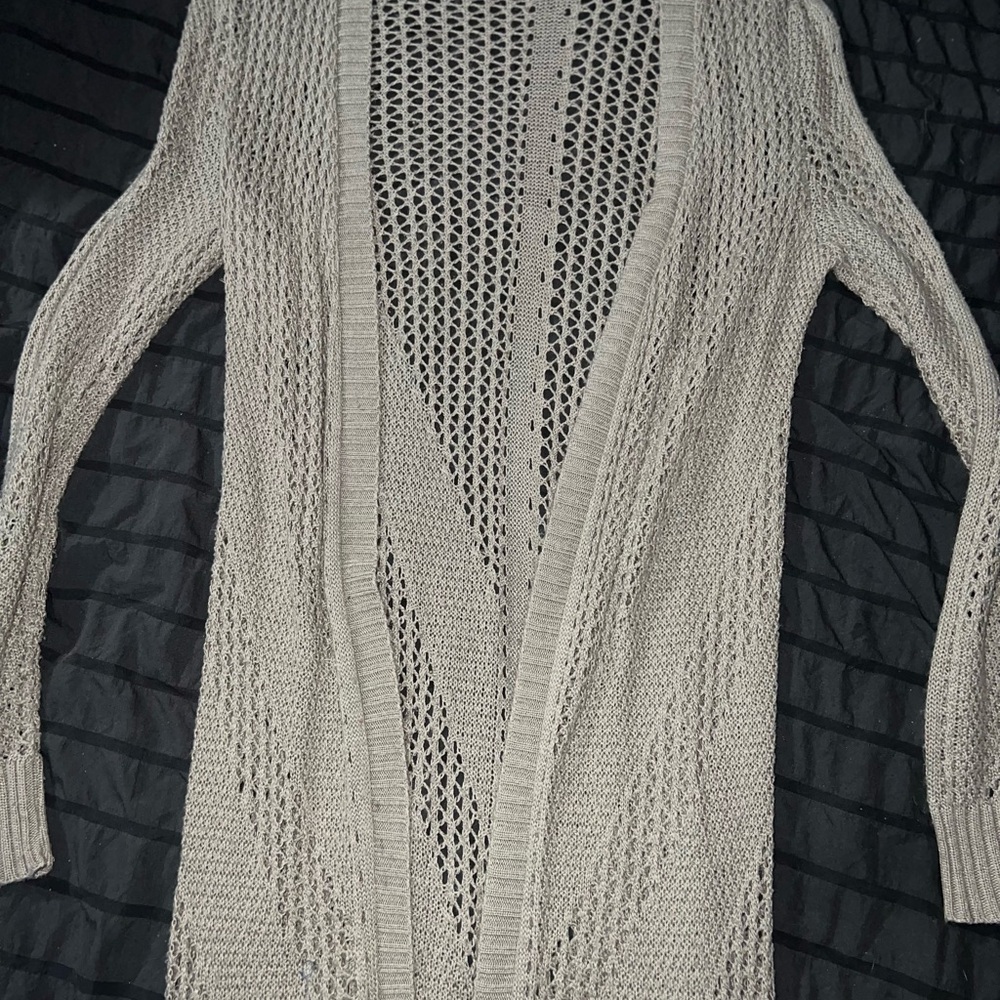 Rue21 Gray Knit Cardigan Sweater